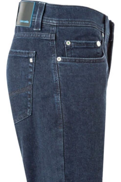 Pierre Cardin Jeans, Tapered Fit, Bio Baumwoll-Stretch, Dunkelblau -Maenner Mode Haus  405655 norm3