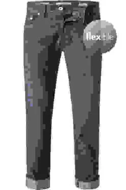 Pierre Cardin Jeans Lyon, Tapered Fit, Baumwolle, Dunkelblau -Maenner Mode Haus  405670 norm 1