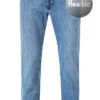 Pierre Cardin Jeans Dijon, Bio Baumwoll-Stretch 10,90oz, Mittelblau -Maenner Mode Haus  405684 norm