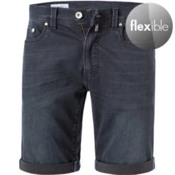 Pierre Cardin Jeansshorts, Baumwolle T400®, Anthrazit