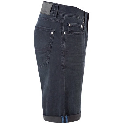 Pierre Cardin Jeansshorts, Baumwolle T400®, Anthrazit 5 Pierre Cardin Jeansshorts, Baumwolle T400®, Anthrazit – Bild 3