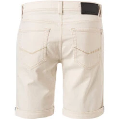 Pierre Cardin Jeansshorts, Baumwolle T400® , Ecru -Maenner Mode Haus  405688 norm2