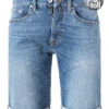 Pierre Cardin Jeansshorts, Big&Tall, Baumwoll-Stretch, Blau -Maenner Mode Haus  405697 norm