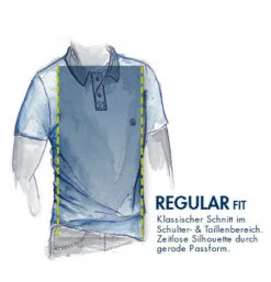 Pierre Cardin Polo-Shirt, Baumwoll-Jersey, Hellgrün -Maenner Mode Haus  405755 norm2