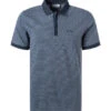 Pierre Cardin Polo-Shirt, Baumwoll-Jersey, Navy-taubenblau Gemustert -Maenner Mode Haus  405771 norm