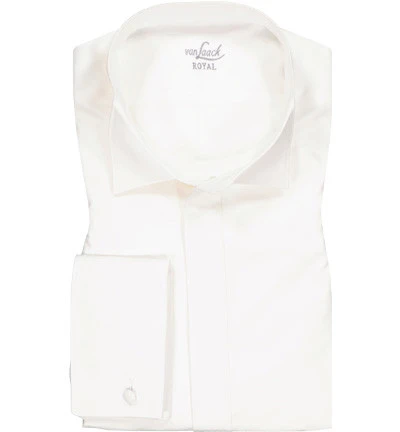 Van Laack Smokinghemd, Tailor Fit, Baumwolle, Ecru 3 Van Laack Smokinghemd, Tailor Fit, Baumwolle, Ecru