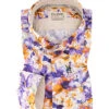 Hemd, Shaped Fit, Baumwolle CO2-Neutral, Multicolor Gemustert -Maenner Mode Haus  405974 norm