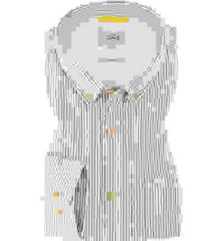 Camel Active Hemd, Regular Fit, Baumwolle, Nachtblau Gestreift -Maenner Mode Haus  406023 norm 1