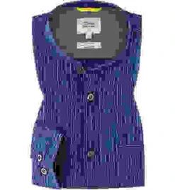 Camel Active Hemd, Regular Fit, Baumwolle, Indigo Gestreift -Maenner Mode Haus  406034 norm 1