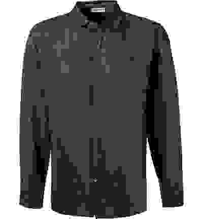 Hemd, Reines Leinen, Dunkelblau 5 Hemd, Reines Leinen, Dunkelblau – Bild 3