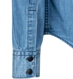 Replay Jeanshemd, Baumwolle, Mittelblau -Maenner Mode Haus  406545 norm2