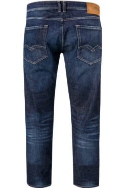 Replay Jeans Rocco, Comfort Fit, Baumwoll-Stretch 11,5oz, Dunkelblau -Maenner Mode Haus  406590 norm2