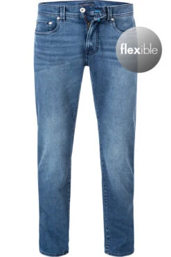 Pierre Cardin Jeans, Modern Tapered Fit, Baumwoll-Stretch, Jeansblau