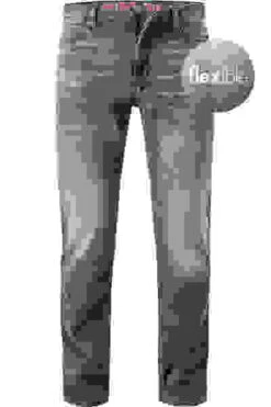 Hugo Jeans, Slim Fit, Baumwolle T400®, Grau -Maenner Mode Haus  406971 norm 1