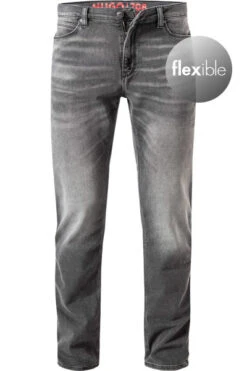 Maenner Mode Haus 20 Hugo Jeans, Slim Fit, Baumwolle T400®, Grau