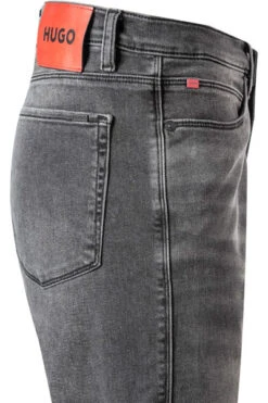 Hugo Jeans, Slim Fit, Baumwolle T400®, Grau -Maenner Mode Haus  406971 norm3