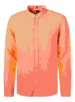 BOSS ORANGE Hemd, Regular Fit, Reines Leinen, Orange -Maenner Mode Haus  407040 norm 1