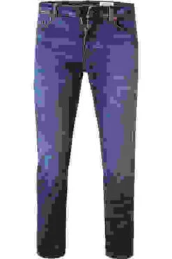 BOSS ORANGE Jeans Taber, Tapered Fit, Baumwoll-Stretch, Navy -Maenner Mode Haus  407111 norm 1