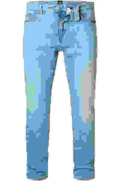 Jeans Delaware, Slim Fit, Baumwoll-Stretch, Hellblau -Maenner Mode Haus  407471 norm 1