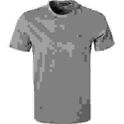 Napapijri T-Shirt, Baumwolle, Mittelgrau Meliert -Maenner Mode Haus  407502 norm 1