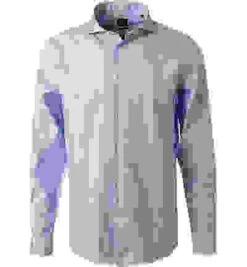 Hemd, Regular Fit, Baumwolle, Blau-weiß Gestreift -Maenner Mode Haus  407637 norm 1