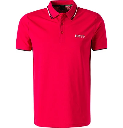 Boss Green Polo-Shirt, Regular Fit, Baumwoll-Piqué, Fuchsia 3 Boss Green Polo-Shirt, Regular Fit, Baumwoll-Piqué, Fuchsia