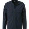 OLYMP Overshirt, Body Fit, Baumwoll-Stretch, Marineblau -Maenner Mode Haus  407795 norm