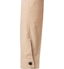 OLYMP Overshirt, Body Fit, Baumwoll-Stretch, Beige -Maenner Mode Haus  407796 norm2