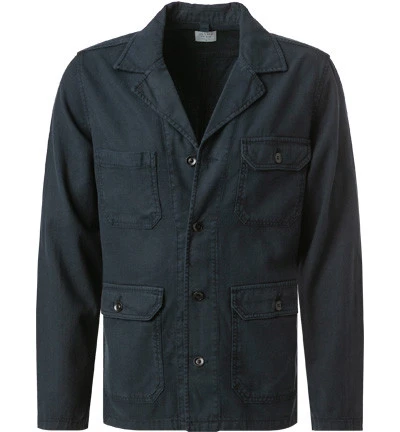 OLYMP Overshirt, Body Fit, Baumwolle, Marineblau 3 OLYMP Overshirt, Body Fit, Baumwolle, Marineblau