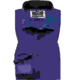 Hemd, Tailored Fit, Reines Leinen, Blau -Maenner Mode Haus  407855 norm 1