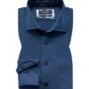 Hemd, Tailored Fit, Reines Leinen, Blau
