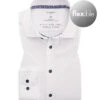 OLYMP Hemd, Modern Fit, Baumwoll-Stretch Clima Contol, Extra Langer Arm, Weiß