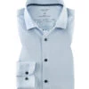 OLYMP Hemd, Body Fit, Baumwoll-Stretch Climate Control, Extra Langer Arm, Bleu -Maenner Mode Haus  407898 norm