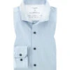 OLYMP Hemd, Super Slim Fit, Jersey Geruchshemmend, Bleu-weiß Gestreift -Maenner Mode Haus  408000 norm