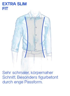 OLYMP Hemd, Super Slim Fit, Jersey Geruchshemmend, Dunkelblau-weiß Gestreift 7 OLYMP Hemd, Super Slim Fit, Jersey Geruchshemmend, Dunkelblau-weiß Gestreift -Maenner Mode Haus 408001 norm3