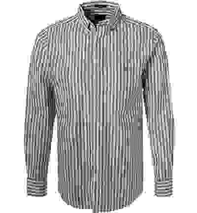 Gant Hemd, Regular Fit, Baumwolle-Leinen, Jeansblau-ecru Gestreift 6 Gant Hemd, Regular Fit, Baumwolle-Leinen, Jeansblau-ecru Gestreift – Bild 4
