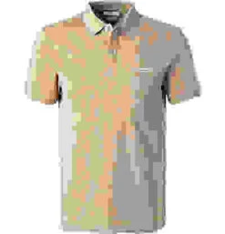 BRAX Polo-Shirt, Baumwoll-Jersey, Beige Meliert -Maenner Mode Haus  408176 norm 1
