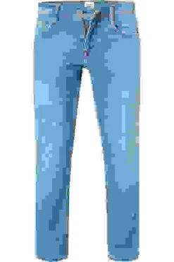 Mustang Jeans Denver, Straight Fit, Baumwoll-Stretch, Hellblau -Maenner Mode Haus  408238 norm 1