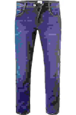 Mustang Jeans Denver, Straight Fit, Baumwoll-Stretch, Dunkelblau -Maenner Mode Haus  408239 norm 1