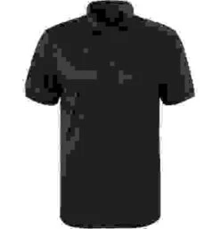 ETON Polo-Shirt, Contemporary Fit, Baumwoll-Jersey, Schwarz -Maenner Mode Haus  408306 norm 1