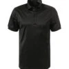 ETON Polo-Shirt, Contemporary Fit, Baumwoll-Jersey, Schwarz