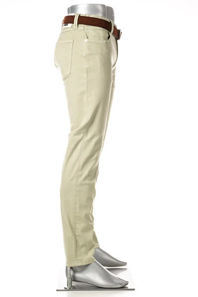 Alberto Jeans Robin, Tapered Fit, Baumwolle T400®, Hellgrün 6 Alberto Jeans Robin, Tapered Fit, Baumwolle T400®, Hellgrün – Bild 4