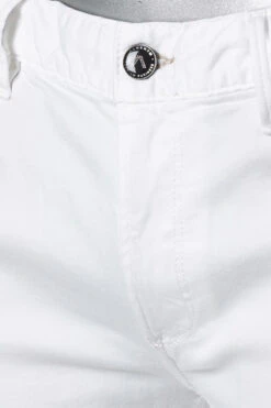 Alberto Jeans Robin, Slim Fit, Baumwolle T400®, Weiß -Maenner Mode Haus  408455 norm4