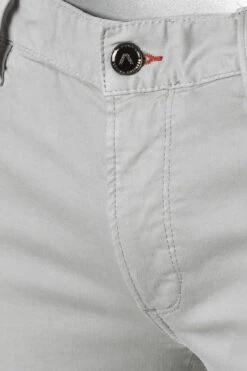 Alberto Jeans Robin, Slim Fit, Baumwolle T400®, Steingrau -Maenner Mode Haus  408456 norm4