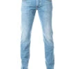 Alberto Jeans Slipe, Tapered Fit, Baumwoll-Stretch, Hellblau 1 Alberto Jeans Slipe, Tapered Fit, Baumwoll-Stretch, Hellblau -Maenner Mode Haus 408471 norm