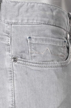 Alberto Jeans Slim, Slim Fit, Baumwolle T400®, Grau -Maenner Mode Haus  408543 norm5