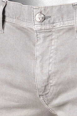 Alberto Jeans Pipe, Regular Fit, Baumwolle-T400®, Mittelgrau -Maenner Mode Haus  408546 norm4