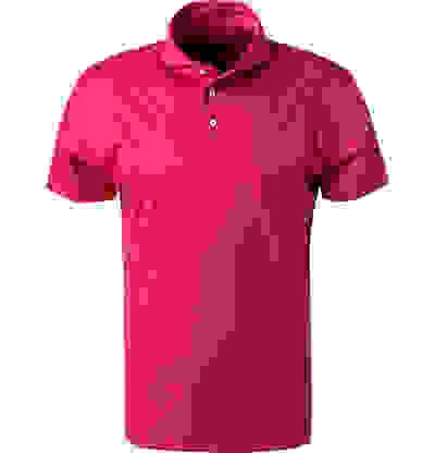Van Laack Polo-Shirt, Baumwoll-Jersey, Erdbeerrot 5 Van Laack Polo-Shirt, Baumwoll-Jersey, Erdbeerrot – Bild 3