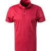 Van Laack Polo-Shirt, Baumwoll-Jersey, Erdbeerrot -Maenner Mode Haus  408624 norm