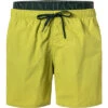 Armani Exchange Badeshorts, Mikrofaser, Limone -Maenner Mode Haus  408730 norm